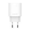 JELLICO ładowarka sieciowa EU53 PD 30W 1xUSB-C + kabel USB-C - Lightning Biały