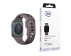 38/40/41/42 mm Taupe (small) - 3mk Silicone Watch Strap for Apple