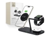 TECH-PROTECT QI15W-A45 3IN1 MAGNETIC MAGSAFE WIRELESS CHARGER BLACK