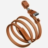 Kabel Energea Sheath Travel 2w1 USB-C do USB-C/USB-A 480Mbps 60W 1.2m pomarańczowy
