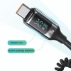USAMS Ład. sam. C37 1xUSB+1xUSB-C 60W +kabel USB-C 30W PD+QC Fast Charge czarny/black CC192CC01 (US-CC192)