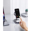 INNOSTYLE MAGSTATION ŁADOWARKA INDUKCYJNA 3W1 DO MAGSAFE IPHONE AIRPODS WATCH STACJA ŁADOWANIA CZARNA