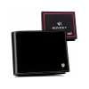 Skórzany portfel męski z systemem RFID - Rovicky