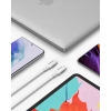 INNOSTYLE POWERFLEX ULTRA KABEL USB-C SZYBKIE ŁADOWANIE THUNDERBOLT 10GBPS 100W KEVLAR 2M SREBRNY