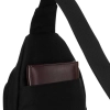 Saszetka na ramię Rovicky męska czarna lekka sportowa torba na telefon portfel sling bag