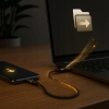 CO2 ŁADOWARKA KRÓTKI KABEL USB LIGHTNING SZYBKIEGO ŁADOWANIA DO IPHONE 14