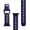 38/40/41/42 mm Ocean Blue (small) - 3mk Silicone Watch Strap for Apple