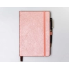 Notes organizer notatnik planer z gumką elegancki A5 w linie Peterson