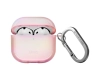 Etui UNIQ Iridescia na AirPods 4 Hang Case - holo różowe