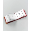 Etui na karty skórzane 301-BL-RED