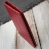 Etui na karty czerwone skórzane eleganckie RFID Paolo Peruzzi KV-05-RD