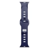 38/40/41/42 mm Ocean Blue (small) - 3mk Silicone Watch Strap for Apple