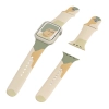 Strap Moro opaska do Apple Watch Ultra / 9 / 8 / 7 / 6 / SE / 5 / 4 / 3 / 2 (49mm / 45mm / 44mm / 42mm) silikonowy pasek bransoletka do zegarka wzór 6