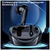 USAMS Słuchawki Bluetooth 5.3 TWS ENCXJ13 series Gaming Earbuds bezprzewodowe czarny/black BHUXJ01 (US-XJ13)