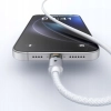 MCDODO KABEL USB SZYBKIE ŁADOWANIE DO IPHONE LIGHTNING PD 36W 1M LED BIAŁY