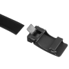 Pasek męski skórzany automatyczny PETERSON czarny 3,5 cm