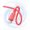 INNOSTYLE JAZZY KABEL USB-C LIGHTNING MFI SZYBKIEGO ŁADOWANIA DO IPHONE KEVLAR 1M CZERWONY