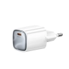 MCDODO SZYBKA ŁADOWARKA DO TELEFONU USB-C 45W GAN KABEL 1M TYP C BIAŁA