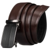 Pasek PU+skóra 35 mm PTN AB35-115-03-PUL BROWN