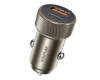 AWEI ład. sam. C-857 33W USB+USB-Cbrązowa/brown