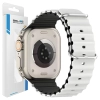 Beline pasek Apple Watch Silicone Waves38/40/41mm biało-czarny /white-black box