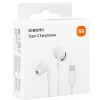 Słuchawki przewodowe Xiaomi BHR8931GL dokanałowe USB-C z pilotem - białe
