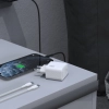 Ładowarka sieciowa Dudao A28C 45W GaN + kabel USB-C - czarna