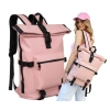 Plecak damski Peterson roll-top wodoodporny na laptop 15.6 miejski 17L
