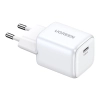 Ładowarka sieciowa UGREEN 15324 Nexode mini, USB-C, PD3.0, QC4.0, GaN, 20W (biały)