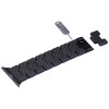 Pasek PITAKA Carbon Fiber Retro do Apple Watch 1/2/3/4/5/6/7/8/9/10/11/SE/SE 3/Ultra/Ultra 2/Ultra 3 czarno szary