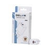 Beline Ład. siec. 1x USB-C + 1x USB 30Wbiała /white (only head) PD 3.0 + QC 3.0  BLN2CW30 GaN