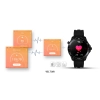 Smartwatch VELTORI VT150-1 Czarny Pasek Silikonowy + Czarna Bransoleta
