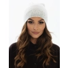 Czapka PTN HAT-01-7460 elegancka biała do noszenia zapach