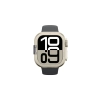 Etui metalowe AMAZINGTHING Titan Pro na Apple Watch 11 46mm aluminiowe - tytanowe