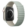 UNIQ pasek Revix Apple Watch Series1/2/3/4/5/6/7/8/9/SE/SE2 38/40/41mm. Reversible Magnetic zielony-beżowy/sage-beige