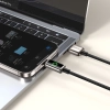 MCDODO KABEL USB DO IPHONE LIGHTNING 3A SZYBKIE ŁADOWANIE 36W 1M LED CZARNY