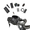 WILDMAN Etui/uchwyt rowerowy XT17 1L     sakwa na kierownicę czarna/black