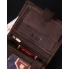 Nubukowy portfel męski z systemem RFID Protect — Peterson