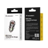 Wozinsky Ładowarka 65W samochodowa USB-C PD 65W / USB-A  45W QC 3.0 - czarna