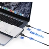 Kabel USAMS KY Series US-SJ693 3A USB-C  do USB-A 2m biały