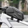 Torba rowerowa Rockbros usztywniana, na ramę, na rurę górną 1,4l - czarna