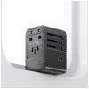 Ładowarka sieciowa USAMS Travel Adapter  CC310 3xUSB-C 70W 4w1 US/AU/EU/UK czarny