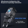 USAMS Ład. siec. 1xUSB-C T45 mini 30W(only head) PD3.0 Fast Charging czarny/black CC148TC01 (US-CC148)