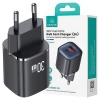 USAMS Ład. siec. CC254 30W GaNUSB-C/USB-A Fast Charging HC Series czarny/black CC254TC01