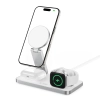 TECH-PROTECT QI15W-A47 3IN1 MAGNETIC MAGSAFE WIRELESS CHARGER WHITE