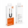 MCDODO KABEL AUX DO IPHONE X 14 PRZEJŚCIÓWKA ADAPTER LIGHTNING MINI JACK SPIRALNY SPRĘŻYNOWY 2M