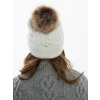 Czapka PTN HAT-06 biała elegancka do codziennego noszenia