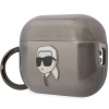 Karl Lagerfeld KKLAP2HNIKTCK Airpods Pro2 (2022/2023) cover czarny/black Ikonik Karl Lagerfeld