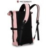Plecak damski Peterson roll-top wodoodporny na laptop 15.6 miejski 17L