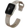 UNIQ pasek Stride Apple Watch Series1/2/3/4/5/6/7/8/9/SE/SE2 38/40/41mm FKM Rubber Strap khaki/pale khaki